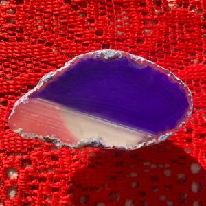 Agate stone phone stand handmade